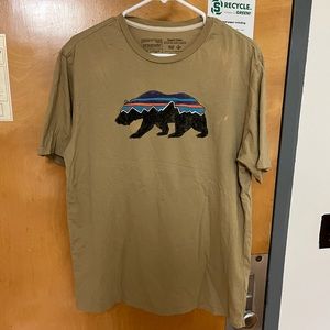 Large Tan Patagonia shirt